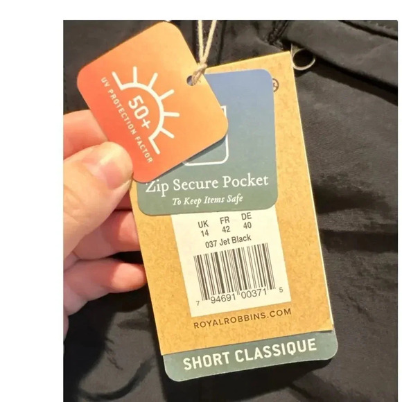 NWT Royal Robbins Women's Y33001 Backcountry Short Size 10 - Picture 4 of 8